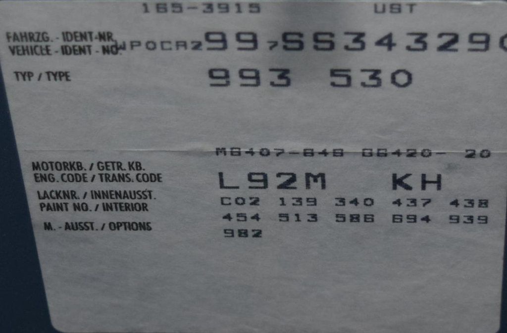 1995 Porsche 911 C4 Cab 993  - 23025593 - 53