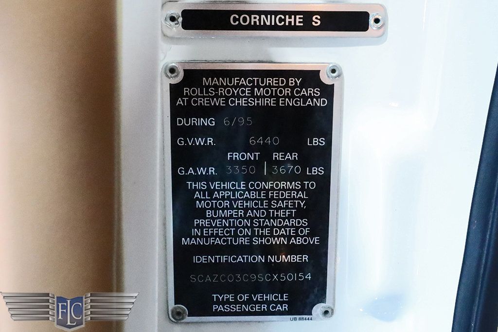 1995 Rolls-Royce Corniche S - 23047690 - 47