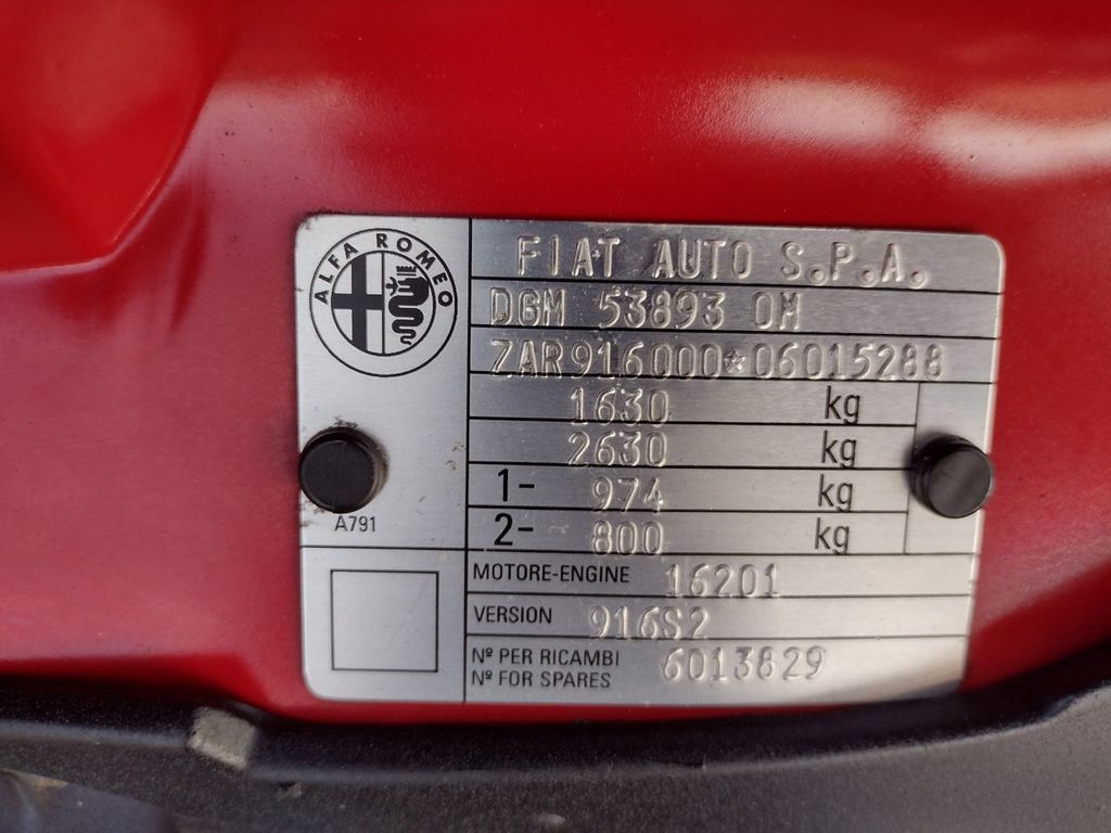 1996 Alfa Romeo Spider 2dr Stickshift Convertible Pininfarina - 22875247 - 35