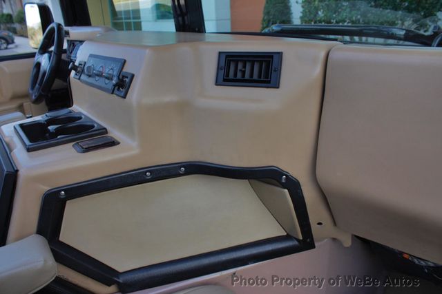 1996 AM General Hummer 4-Passenger Open Top Hard Doors - 22981766 - 78