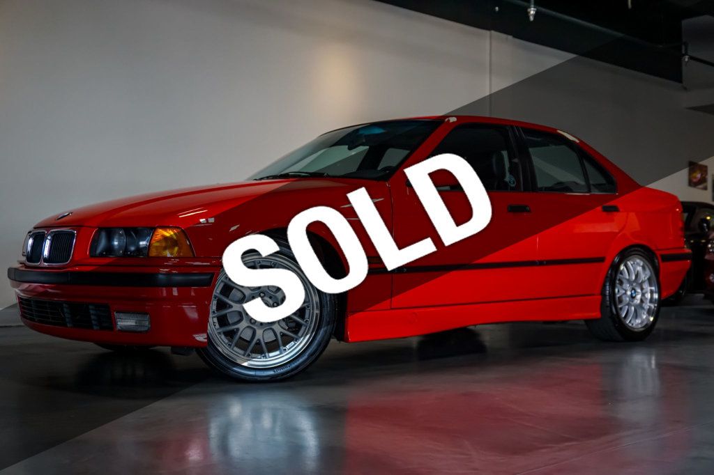 1996 BMW 328i *328i Sedan* *5-Speed Manual* *Bright Red* *Only 63k Miles* - 22927652 - 0