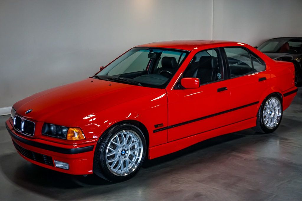 1996 BMW 328i *328i Sedan* *5-Speed Manual* *Bright Red* *Only 63k Miles* - 22927652 - 4