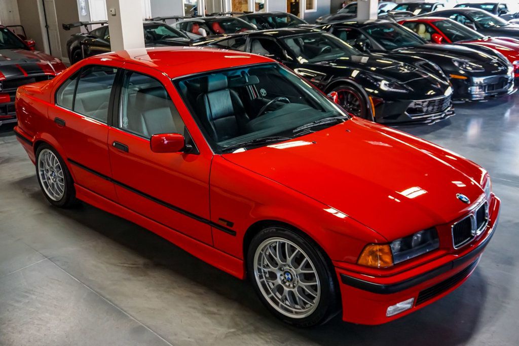 1996 BMW 328i *328i Sedan* *5-Speed Manual* *Bright Red* *Only 63k Miles* - 22927652 - 62