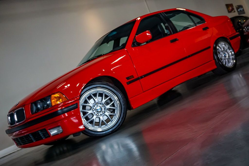 1996 BMW 328i *328i Sedan* *5-Speed Manual* *Bright Red* *Only 63k Miles* - 22927652 - 65