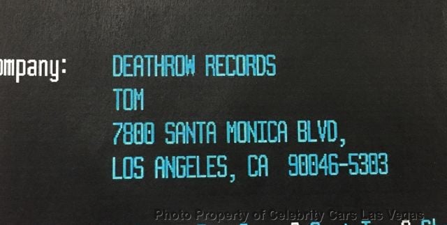 1996 BMW 7 Series Tupac Shakur Death Row Records  - 16762570 - 2
