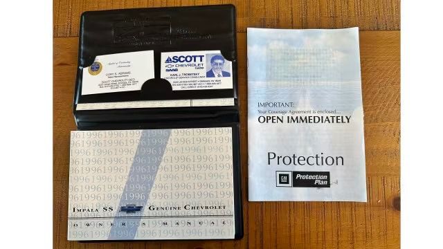 1996 Chevrolet Impala SS - ONLY 6400 ORIGINAL MILES - 23002033 - 12