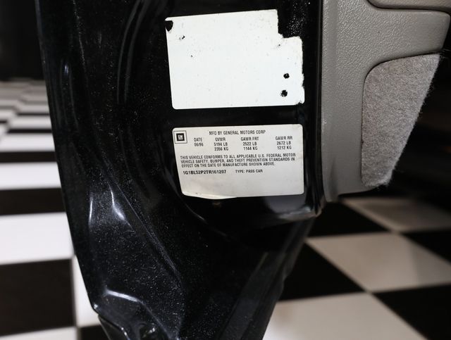 1996 Chevrolet Impala SS SUPER SPORT - DRIVER QUALITY - BLACK - 22992762 - 59