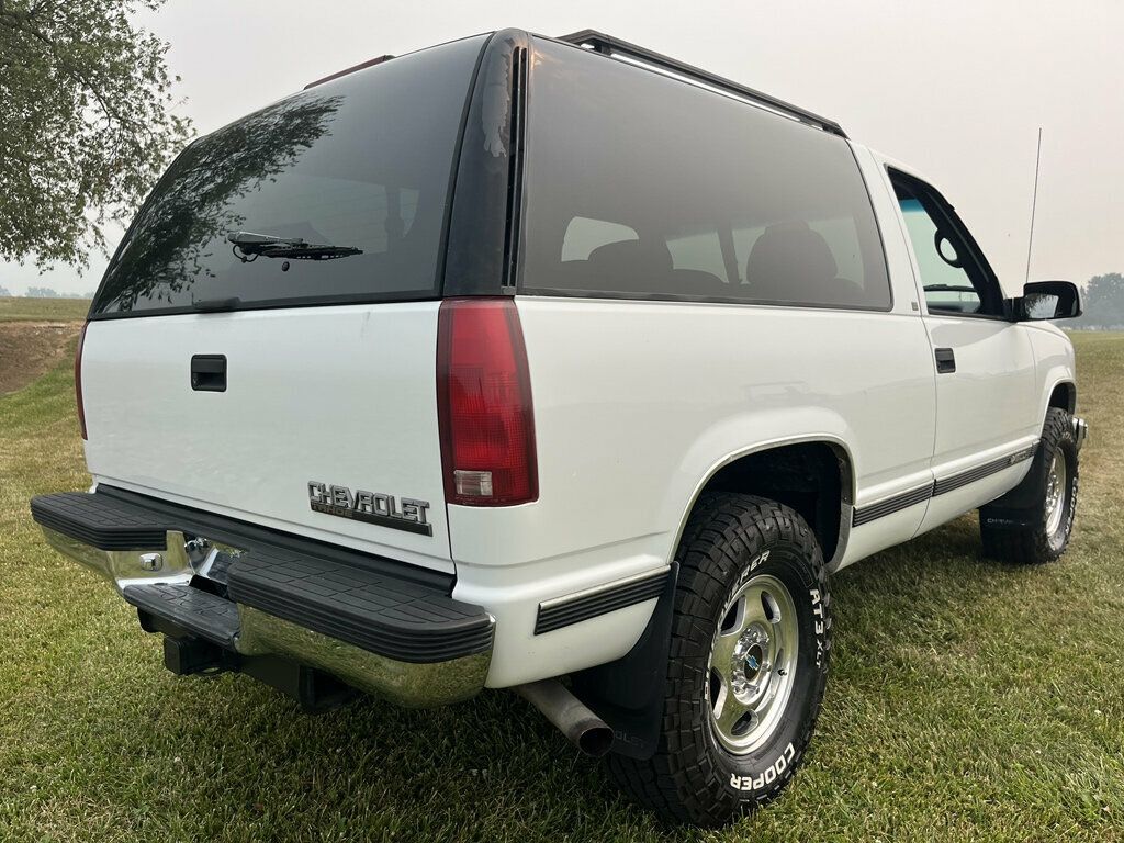1996 Chevrolet Tahoe Hard To Find 2Door Chevy Tahoe 4x4 Rare Blue Interior Z71 Wheels - 23055623 - 2
