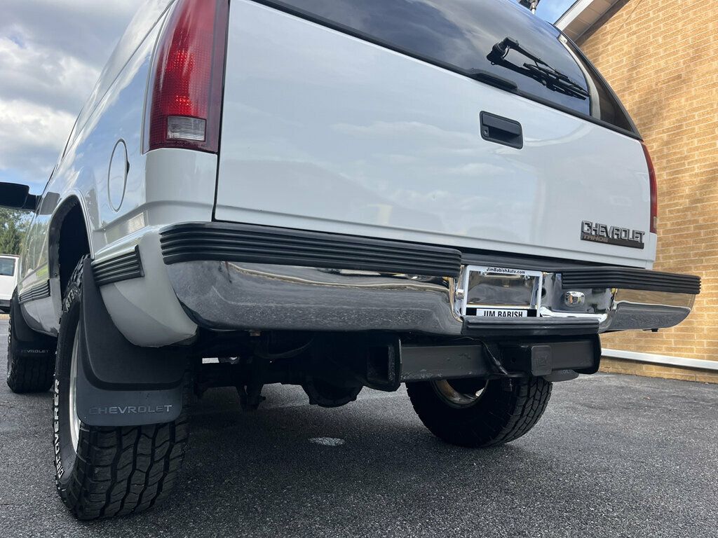 1996 Chevrolet Tahoe Hard To Find 2Door Chevy Tahoe 4x4 Rare Blue Interior Z71 Wheels - 23055623 - 42