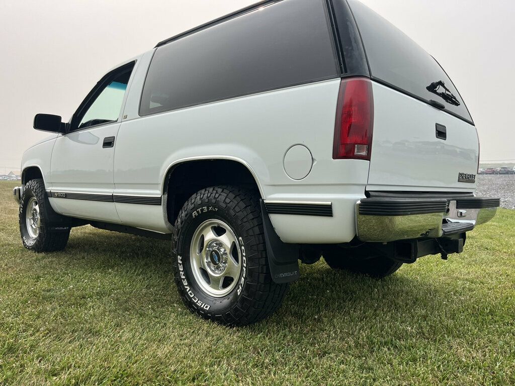1996 Chevrolet Tahoe Hard To Find 2Door Chevy Tahoe 4x4 Rare Blue Interior Z71 Wheels - 23055623 - 4