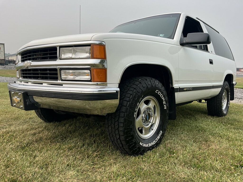 1996 Chevrolet Tahoe Hard To Find 2Door Chevy Tahoe 4x4 Rare Blue Interior Z71 Wheels - 23055623 - 6