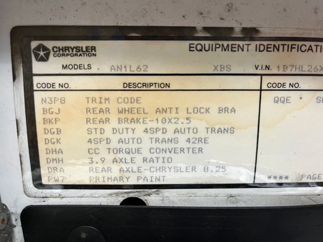 1996 Dodge Dakota Regular Cab 1 Family Owned, Garage Kept Rust Free 1st Gen Dakota - 23034204 - 32