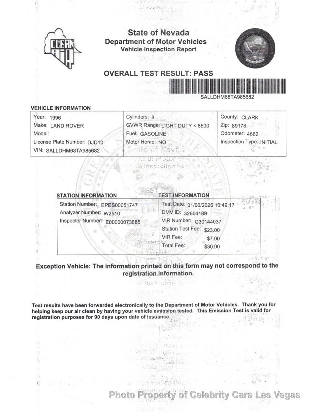 1996 Land Rover Defender 110 Helderburg -LT1 V8 Swap - 23004909 - 23