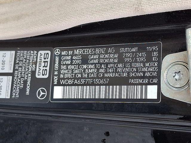 1996 Mercedes-Benz SL Class SL Class 2dr Roadster 3.2L - 22930067 - 27