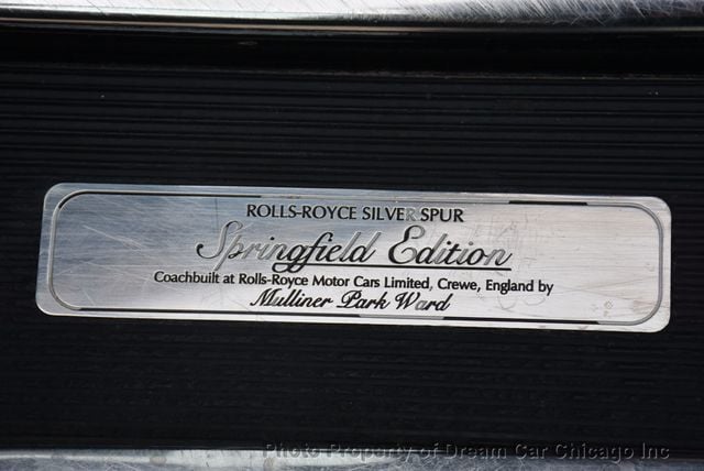 1996 Rolls-Royce Silver Spur Springfield edition  - 22998681 - 77