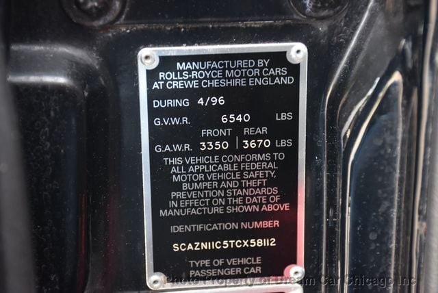 1996 Rolls-Royce Silver Spur Springfield edition  - 22998681 - 78