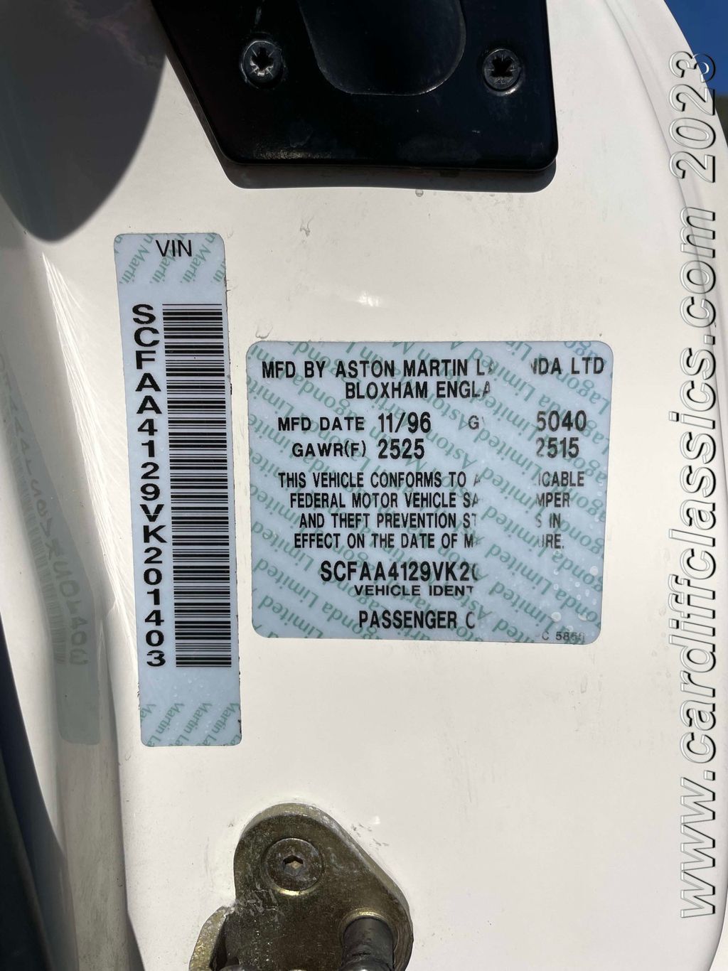 1997 Aston Martin DB7 Volante  - 21797592 - 25
