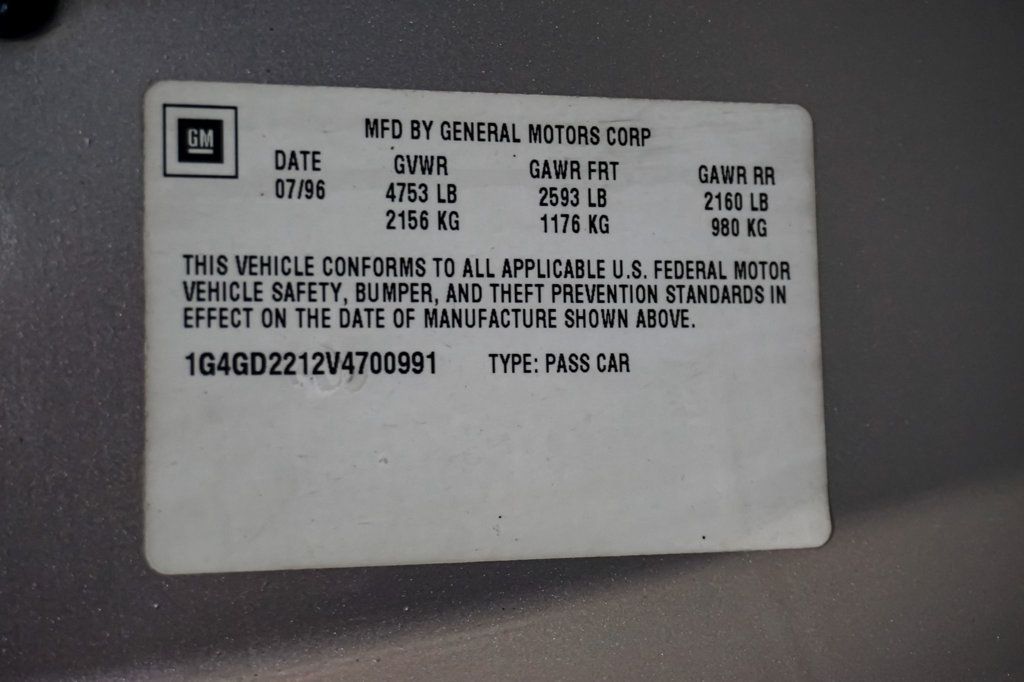 1997 Buick Riviera *3.8L V6 Supercharged* *Power Moonroof* *Low Miles* - 22944409 - 17