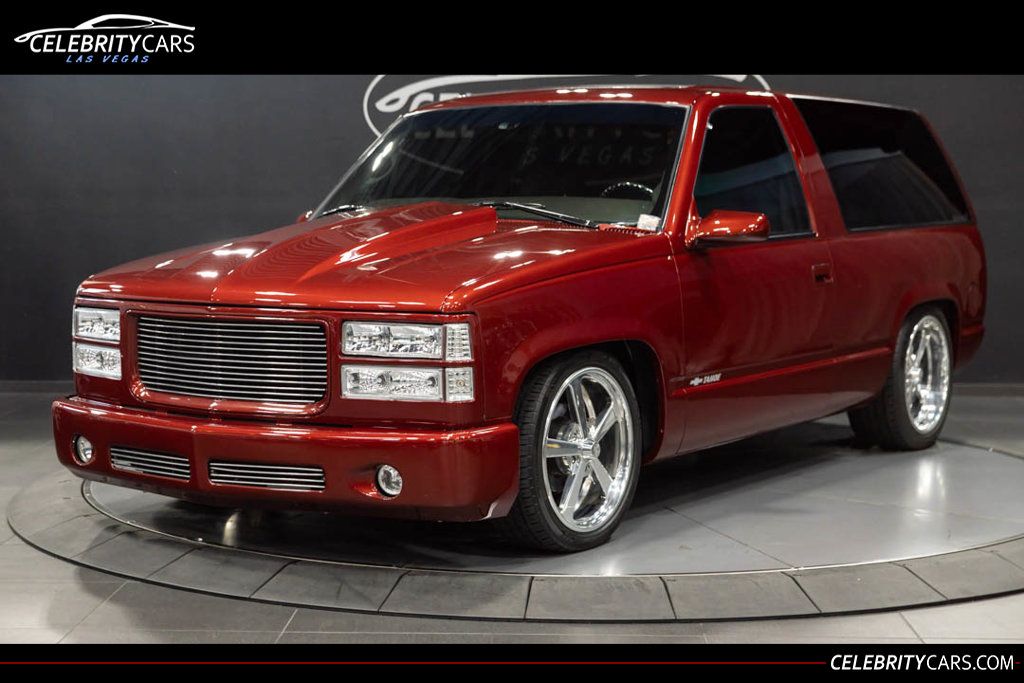 1997 Chevrolet Tahoe  Air Ride, Four-Link, 67 Cadillac Taillights, CUSTOM restored  - 23090656 - 0