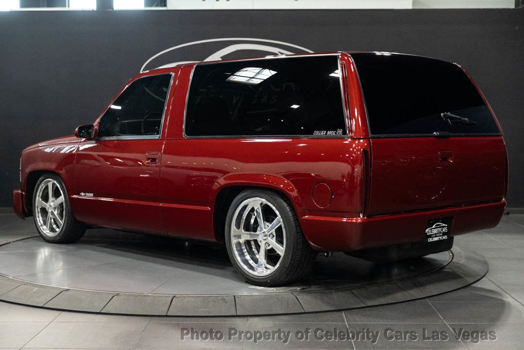 1997 Chevrolet Tahoe  Air Ride, Four-Link, 67 Cadillac Taillights, CUSTOM restored  - 23090656 - 17