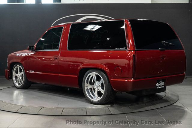 1997 Chevrolet Tahoe  Air Ride, Four-Link, 67 Cadillac Taillights, CUSTOM restored  - 23090656 - 17