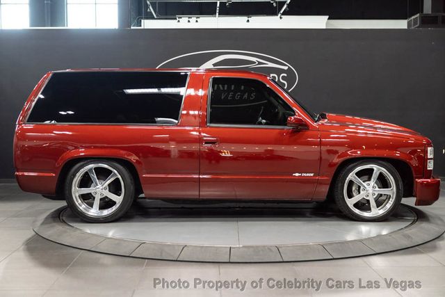 1997 Chevrolet Tahoe  Air Ride, Four-Link, 67 Cadillac Taillights, CUSTOM restored  - 23090656 - 7