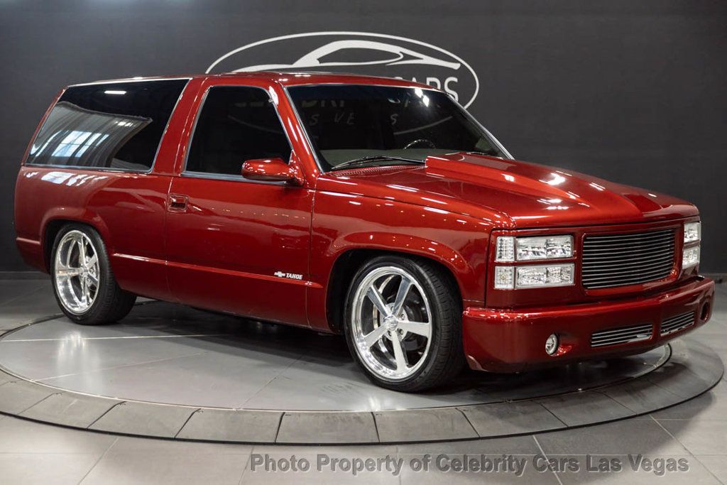 1997 Chevrolet Tahoe  Air Ride, Four-Link, 67 Cadillac Taillights, CUSTOM restored  - 23090656 - 8