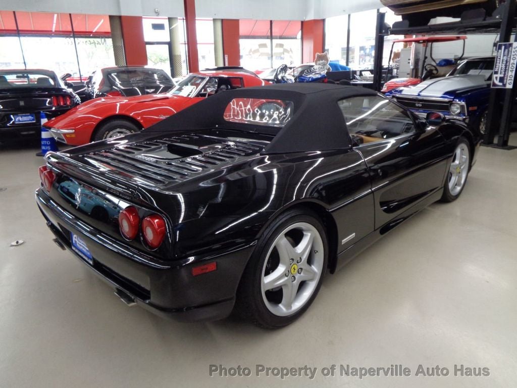 Spider Bj 1994-1999 Velours Fußmatten in schwarz Ferrari 355 F355 GTS 