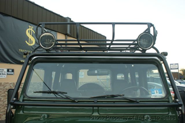 1997 Land Rover Defender 90 2dr Station Wagon Hard-Top ORIGINAL PAINT PRESTINE CONDITION - 15494167 - 30