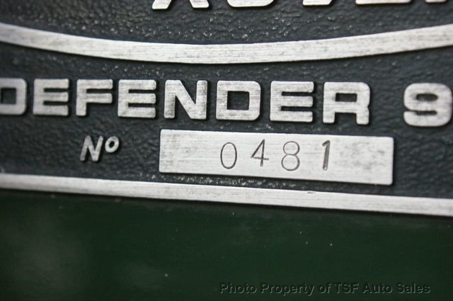 1997 Land Rover Defender 90 2dr Station Wagon Hard-Top ORIGINAL PAINT PRESTINE CONDITION - 15494167 - 68