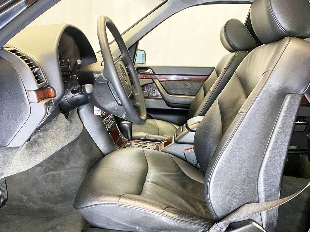 1997 Mercedes-Benz S-Class 1 Owner / Black on Black / Texas car / Low Miles  - 22955354 - 24