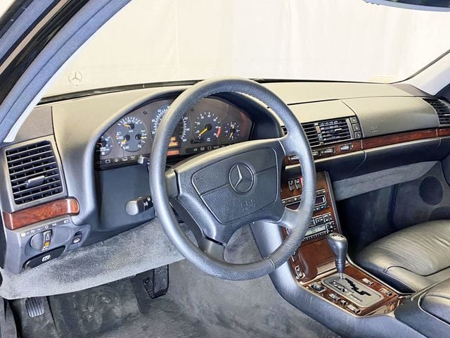 1997 Mercedes-Benz S-Class 1 Owner / Black on Black / Texas car / Low Miles  - 22955354 - 27