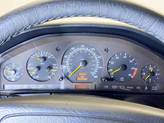 1997 Mercedes-Benz S-Class 1 Owner / Black on Black / Texas car / Low Miles  - 22955354 - 31