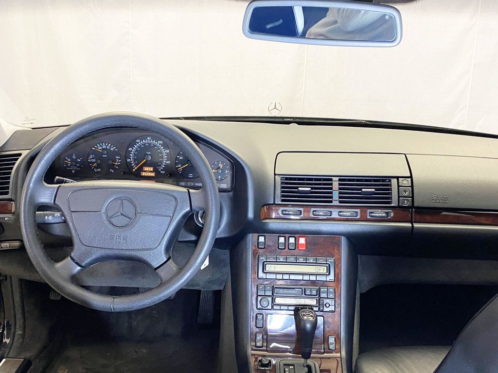 1997 Mercedes-Benz S-Class 1 Owner / Black on Black / Texas car / Low Miles  - 22955354 - 49