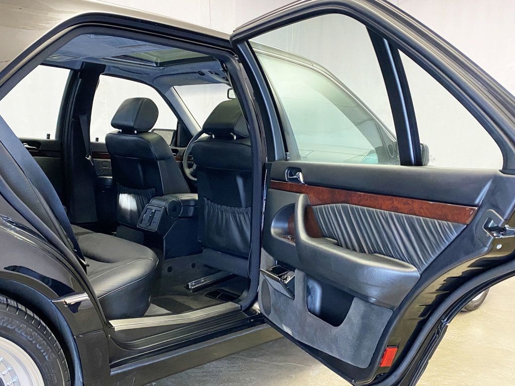 1997 Mercedes-Benz S-Class 1 Owner / Black on Black / Texas car / Low Miles  - 22955354 - 50