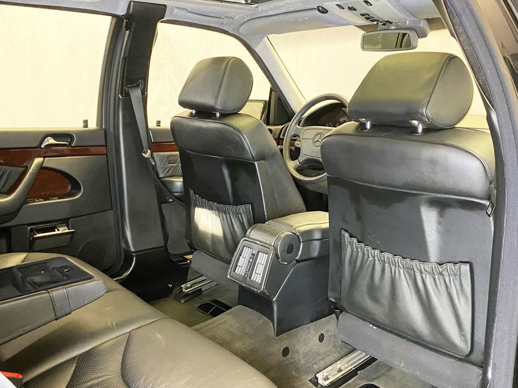 1997 Mercedes-Benz S-Class 1 Owner / Black on Black / Texas car / Low Miles  - 22955354 - 52