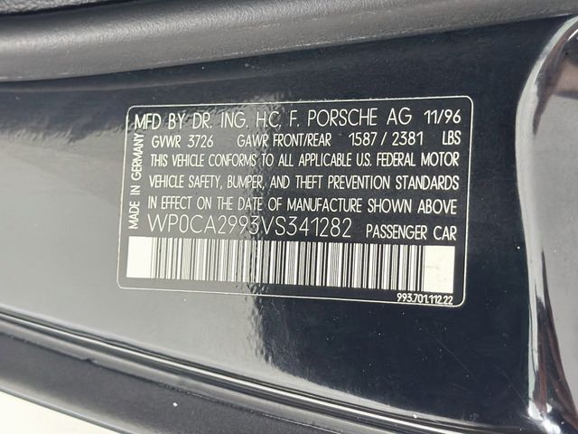 1997 Porsche 911 Carrera 2dr Carrera Cabriolet 6-Speed Manual - 23093557 - 34