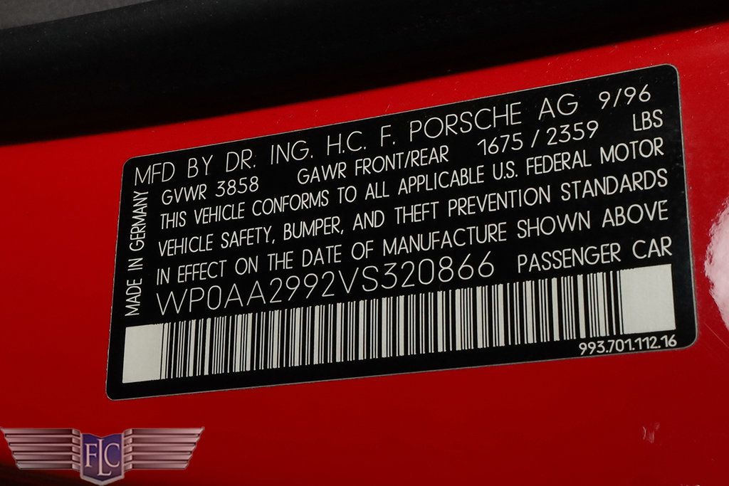 1997 Porsche 911 Carrera 4  - 23009032 - 34