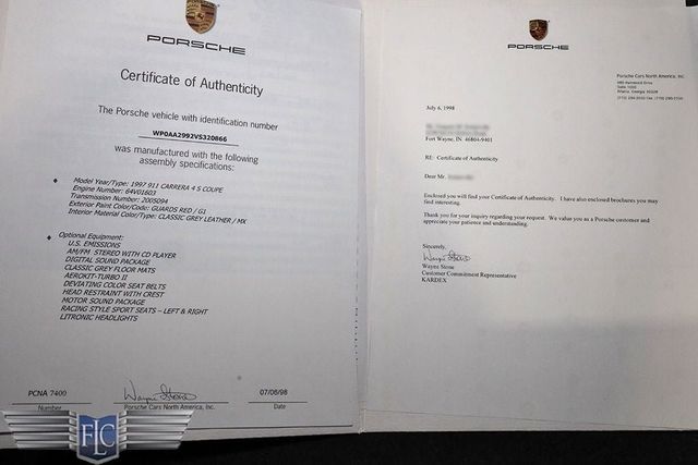 1997 Porsche 911 Carrera 4  - 23074283 - 33