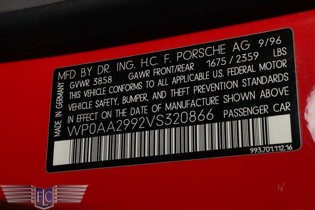 1997 Porsche 911 Carrera 4  - 23074283 - 34