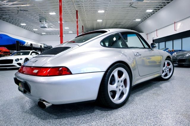 1997 Porsche CARRERA 4S (993) ARCTIC SILVER...35K Miles...1997 993 4S!!  - 22680259 - 9