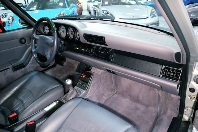 1997 Porsche CARRERA 4S (993) ARCTIC SILVER...35K Miles...1997 993 4S!!  - 22680259 - 27