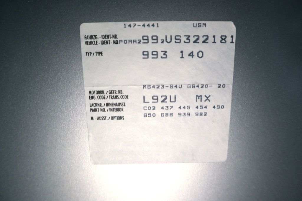 1997 Porsche CARRERA 4S (993) ARCTIC SILVER...SORRY SOLD!! - 22680259 - 42