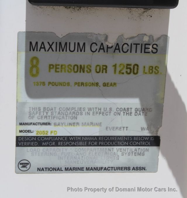 1998 BAYLINER TROPHY BEAUTIFUL TROPHY CABIN WALK AROUNDW INBOARD MERCRUISER - 21891756 - 86