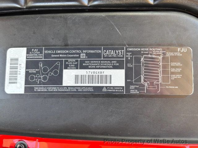 1998 Chevrolet Corvette 2dr Coupe - 23021452 - 39