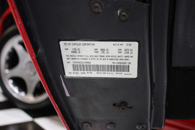 1998 Dodge Viper 2dr GTS Coupe - 22984919 - 54