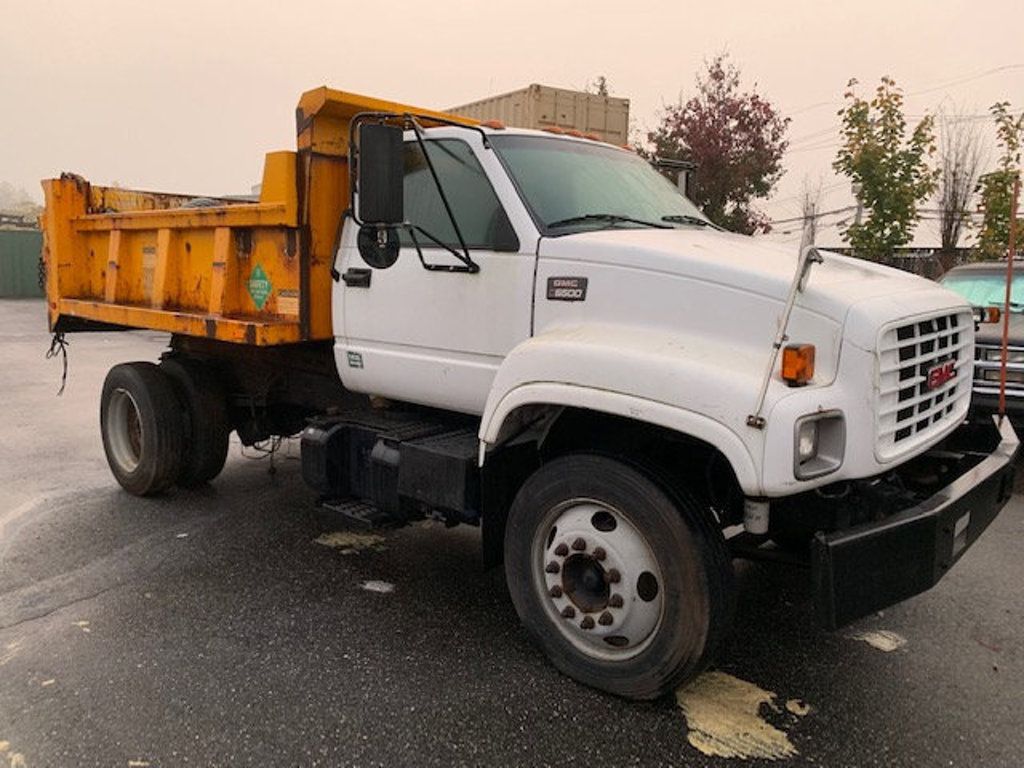 1998 GMC C6500 HEAVY DUTY DUMP TRUCK DIESEL NON CDL MECHANIC SPECIAL - 13898569 - 0