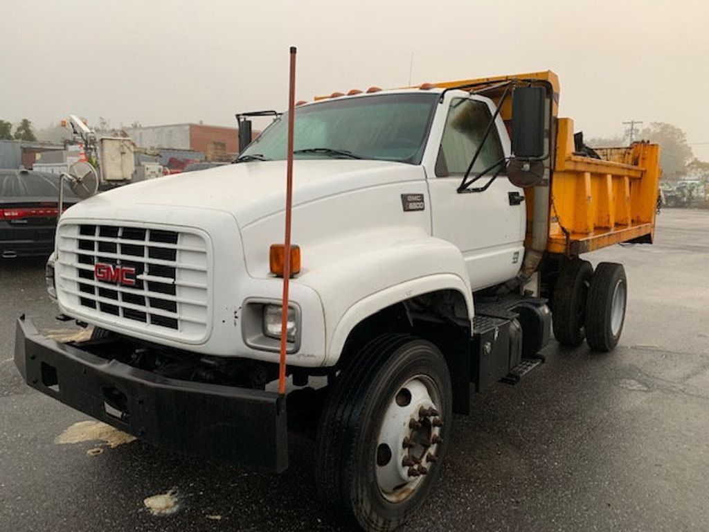 1998 GMC C6500 HEAVY DUTY DUMP TRUCK DIESEL NON CDL MECHANIC SPECIAL - 13898569 - 2