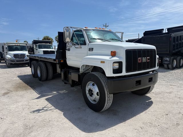 1998 GMC C8500 Tandem Axle Flatbed Dump Truck  - 23071334 - 10