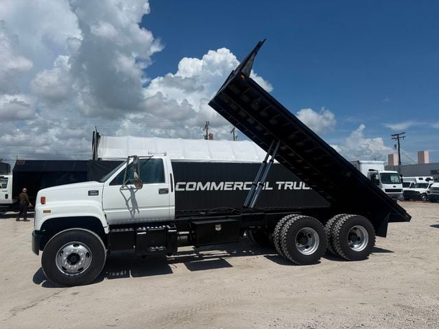 1998 GMC C8500 Tandem Axle Flatbed Dump Truck  - 23071334 - 1